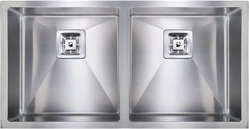 Кухонная мойка Fabiano Quadro 87x2 R10 Double 8217.401.0683