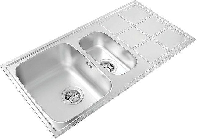 Кухонная мойка Ukinox Lotus LT 950 500 15 GT