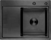 Кухонна мийка ITAL ID6350R-B 630x500 права