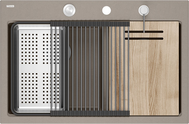 Кухонная мойка Quadron Marc 120 HQC7650U4_BS