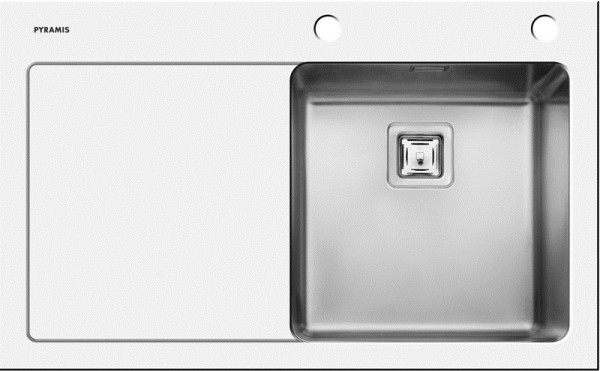 Кухонная мойка Pyramis Crystalon 86x53 1B 1D