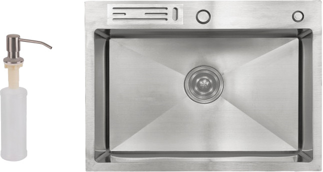 Кухонная мойка Lidz H6045K 3.0/1.0 LIDZH6045KBRU3010