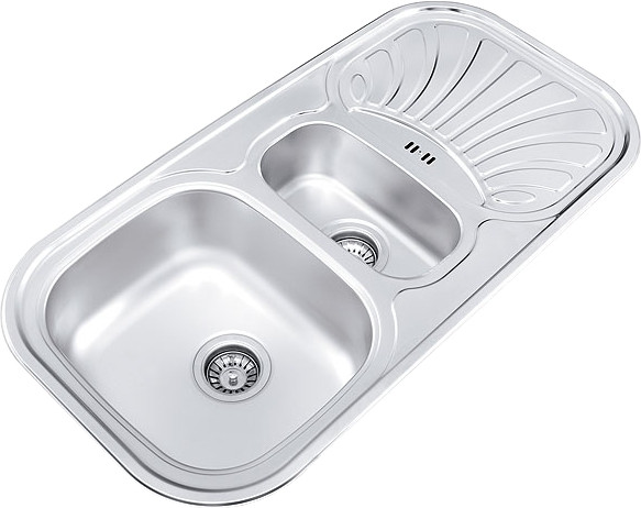 Кухонная мойка Ukinox Galant GA 1000 500 15 GW