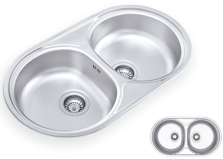 Кухонная мойка Ukinox Favorite FA 780 435 20 GT