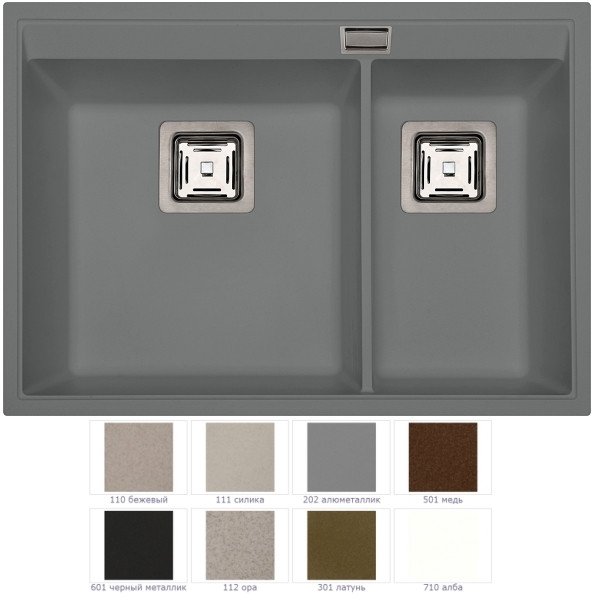 Кухонная мойка Aquasanita Delicia SQD150