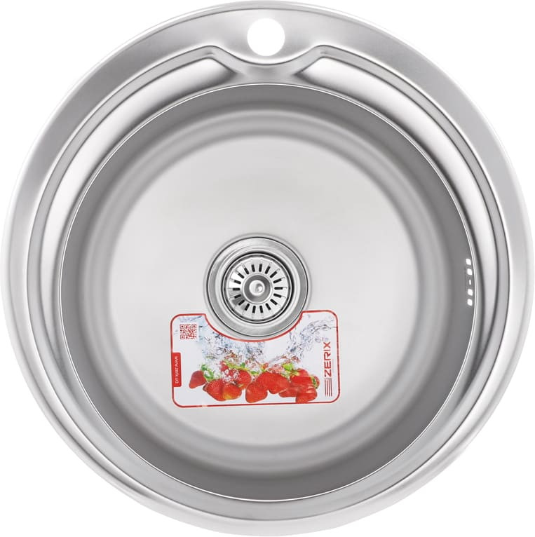Кухонна мийка Zerix D510 0.6/180 Z510-06-180E