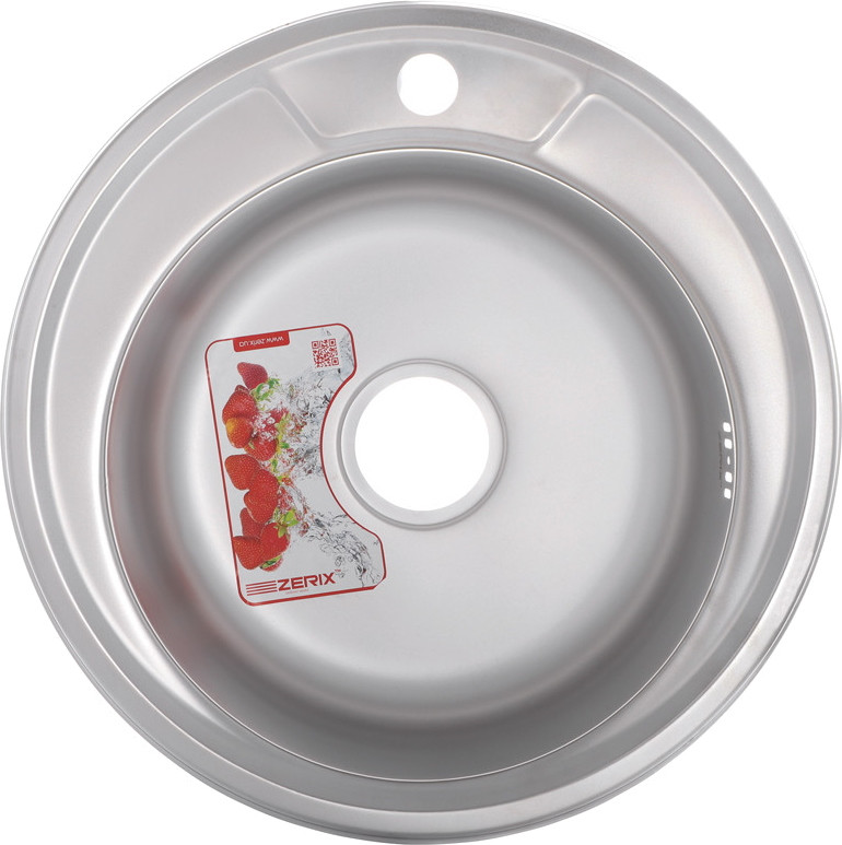 Кухонна мийка Zerix D490 0.6/160 Z490-06-160E