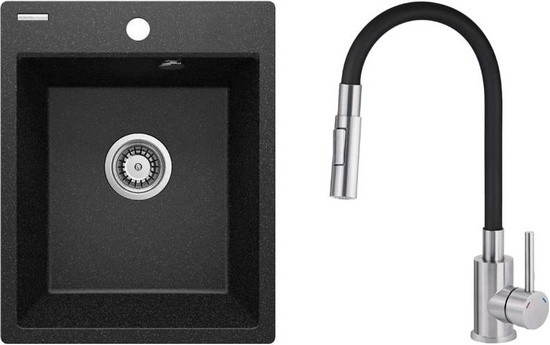 Набор мойка и смеситель Deante Corio ZRCD2103 400x500