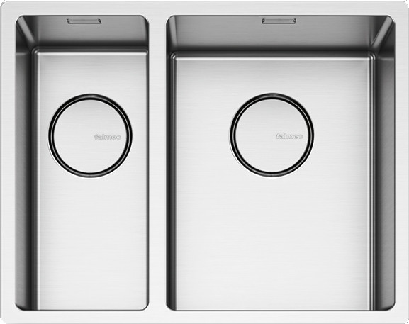 Кухонная мойка Falmec Como 1831 SCO1831F.00SSF 555x440 правая