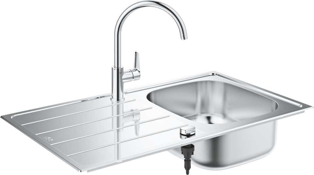 Набор мойка и смеситель Grohe Bau 31562SD1