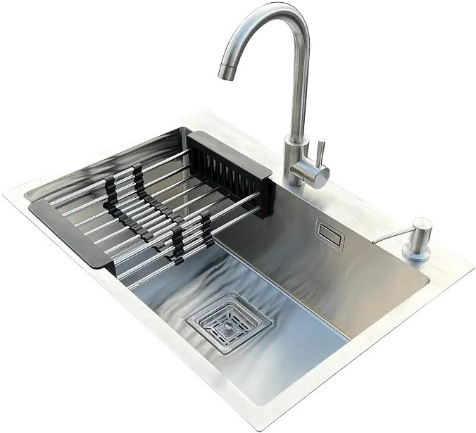 Набор мойка и смеситель Romzha Arta Nova U-600 A RO41239