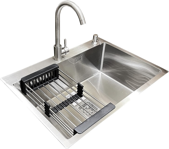 Набор мойка и смеситель Romzha Arta Nova U-650 Max A RO41510 700х500