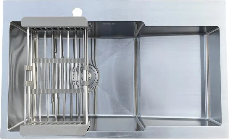 Кухонна мийка Romzha Arta Metric U-730L 780x480 ліва