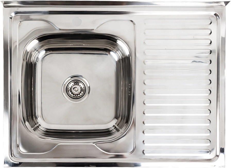 Кухонная мойка Platinum 8060 L 0.7/160 800x600 левая