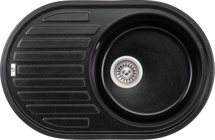 Кухонная мойка Lidz 780x500/200 LIDZBLM14780500200