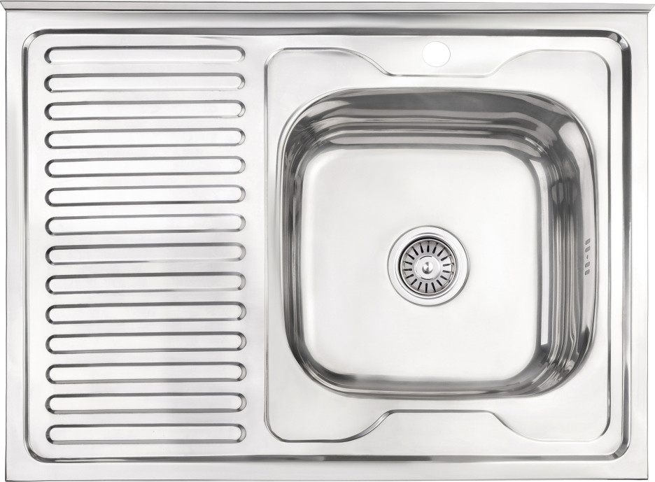Кухонная мойка KRONER 6080R 0.6 CV022818 800x600 правая