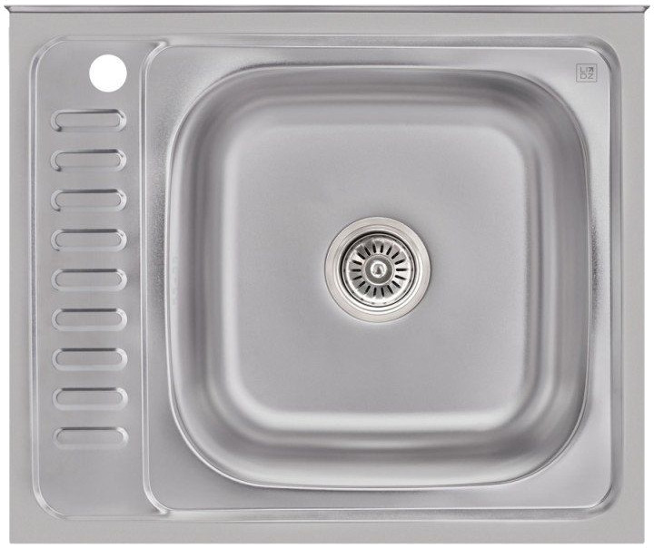 Кухонная мойка Lidz 60x50 R 0.6 600x500 правая
