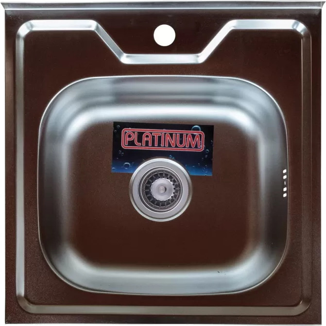 Кухонная мойка Platinum 50x50 0.7/160
