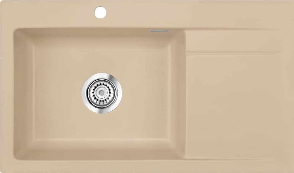 Кухонна мийка SystemCeram Stema 86 SL L 860x510 ліва