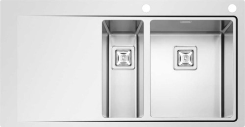 Кухонная мойка Pyramis Olynthos 100x52 1 1/2B 1D RH 108911501 1000x520 правая