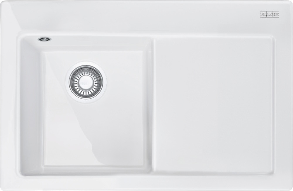Кухонная мойка Franke Mythos MTK 611-78 124.0540.976 780x510 левая клапан