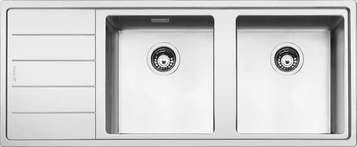 Кухонная мойка Smeg Mira LFT116S 1170x510 правая