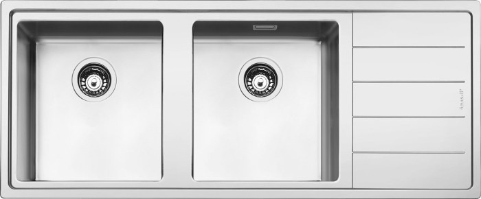 Кухонная мойка Smeg Mira LFT116D 1170x510 левая