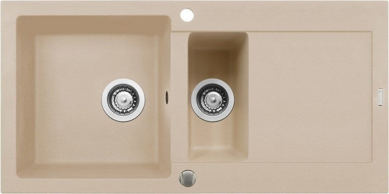 Кухонная мойка Pyramis Mido 100x50 1 1/2B 1D 070090101