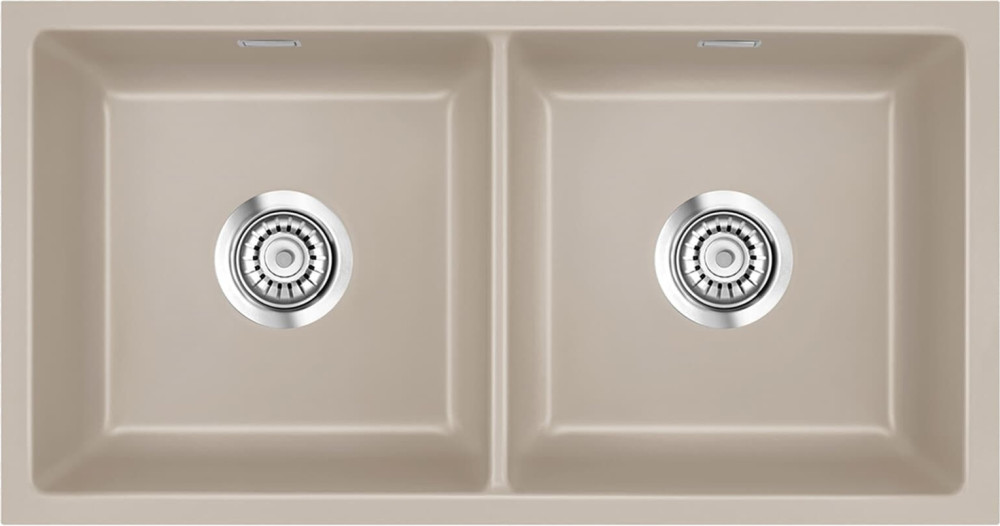 Кухонная мойка SystemCeram Mera Twin 84 U