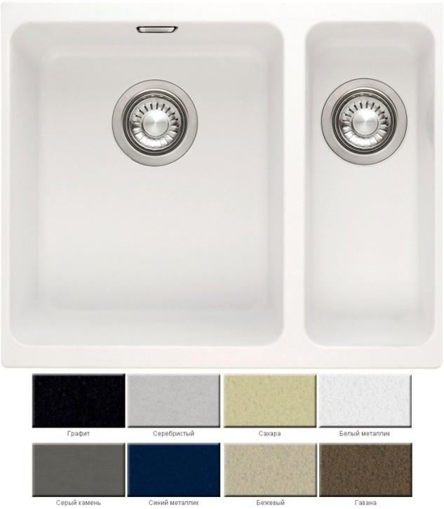Кухонная мойка Franke Kubus KBG 160 125.0190.237