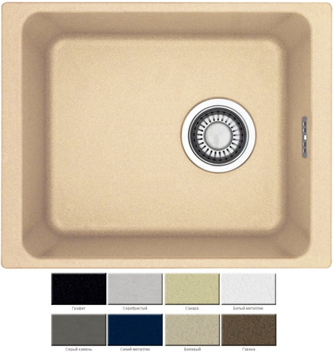 Кухонная мойка Franke Kubus KBG 110-34 125.0068.577