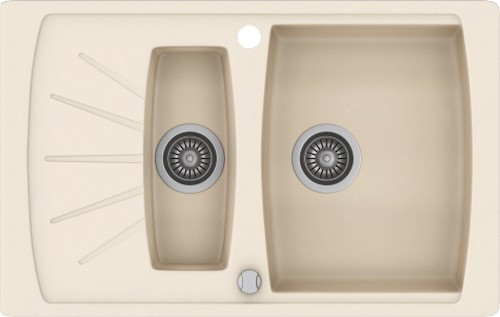 Кухонна мийка Kernau KGST 6080 1.5B1D