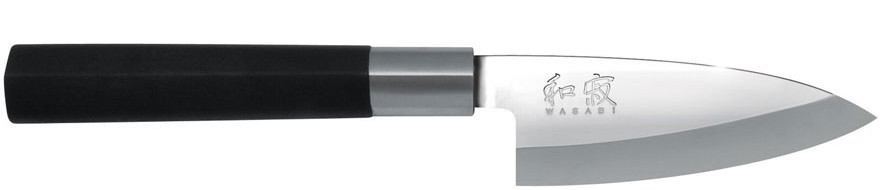 Кухонный нож KAI Wasabi Black 6710D