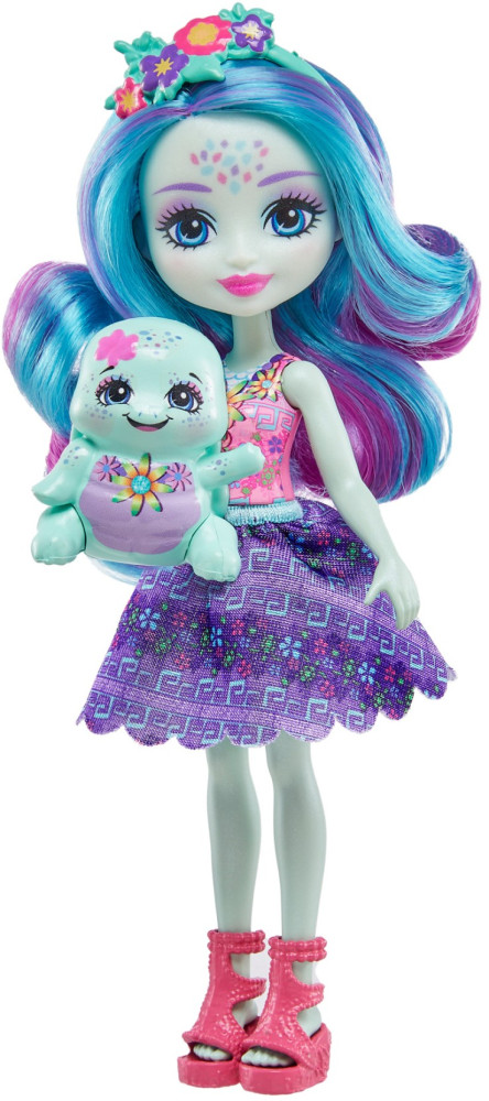 Лялька Enchantimals Tolene Turtle and Holder HXB96