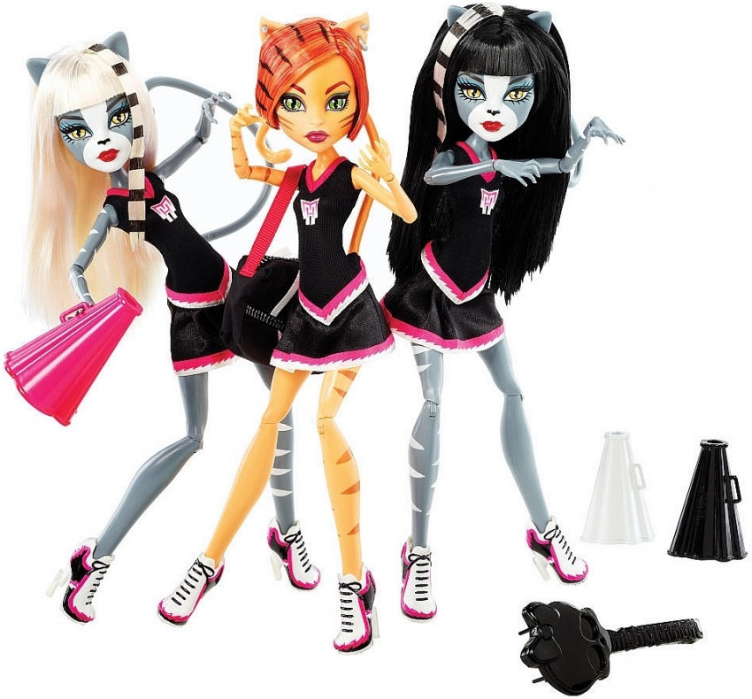 Лялька Monster High Toralei and Meowlody Purrsephone Y7297