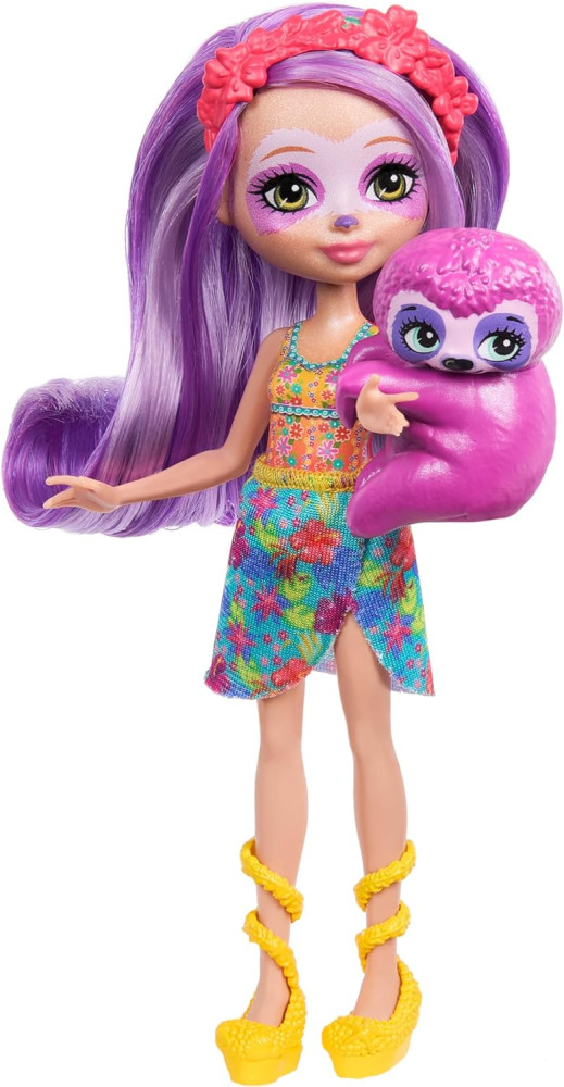 Лялька Enchantimals Sabindra Sloth & Hang HRX82