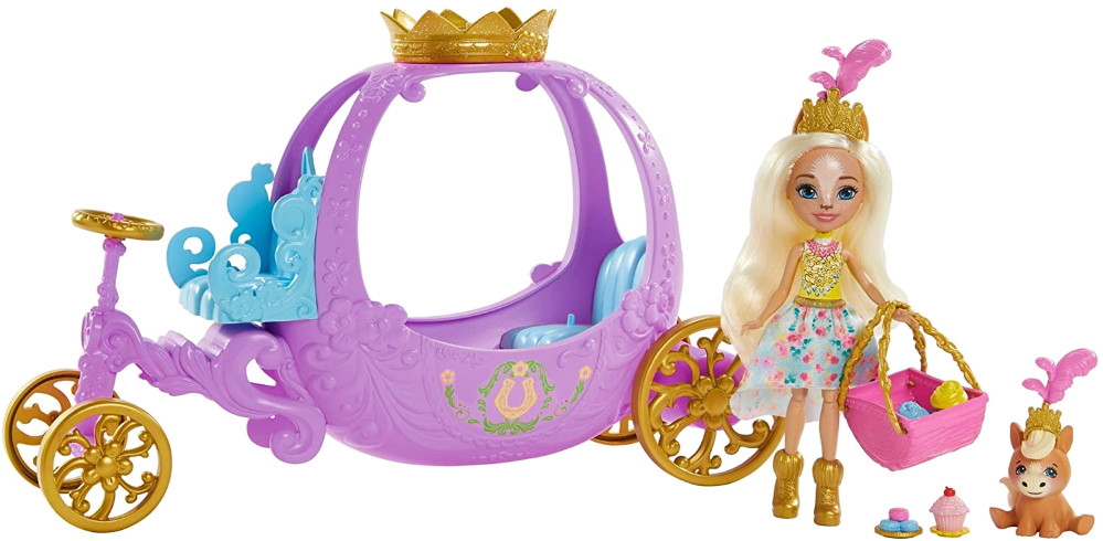 Лялька Enchantimals Royal Rolling Carriage GYJ16