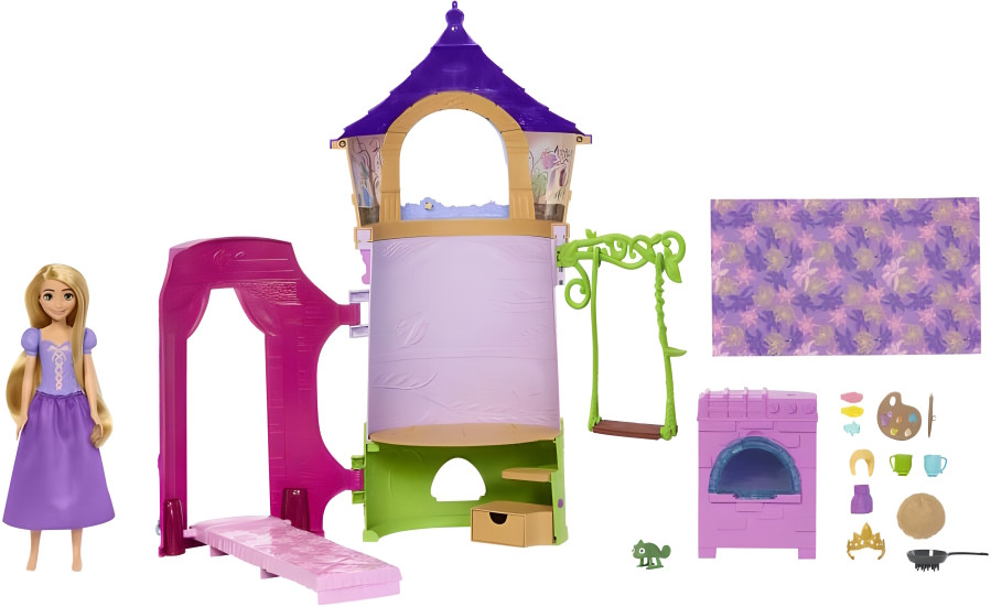 Лялька Disney Rapunzels Tower Playset HLW30