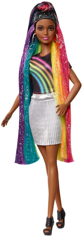 Кукла Barbie Rainbow Sparkle Hair FXN97