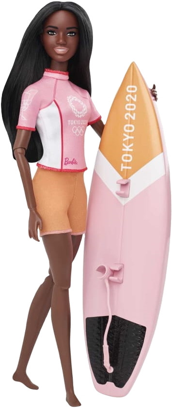Кукла Barbie Olympic Games Tokyo 2020 Surfer GJL76