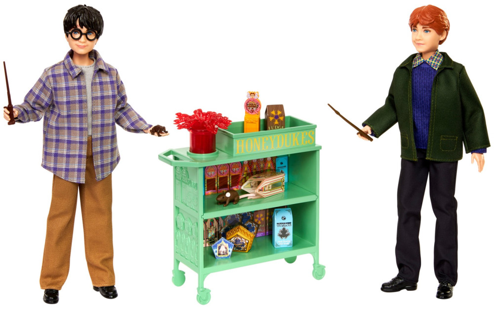 Лялька Mattel Harry & Ron on the Hogwarts Express HND79