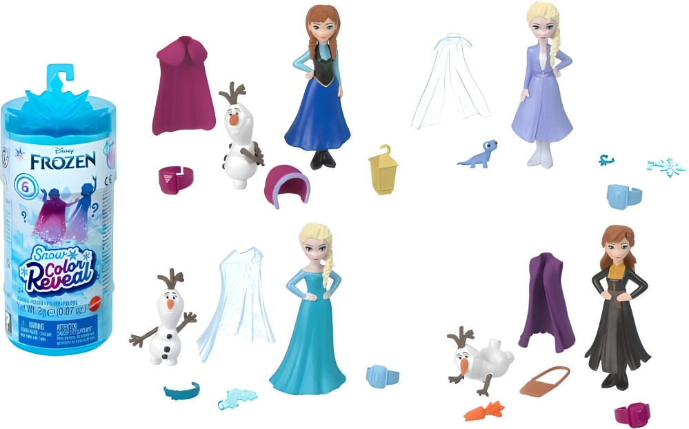 Кукла Disney Frozen Snow Color Reveal Dolls HMB83