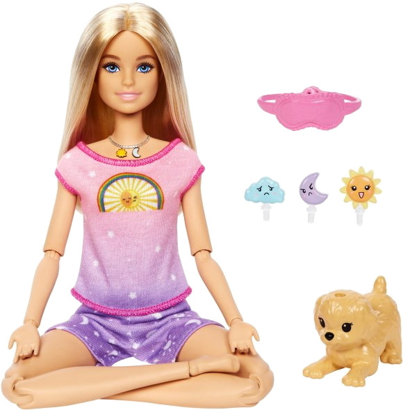 Лялька Barbie Day and Night Meditation HHX64