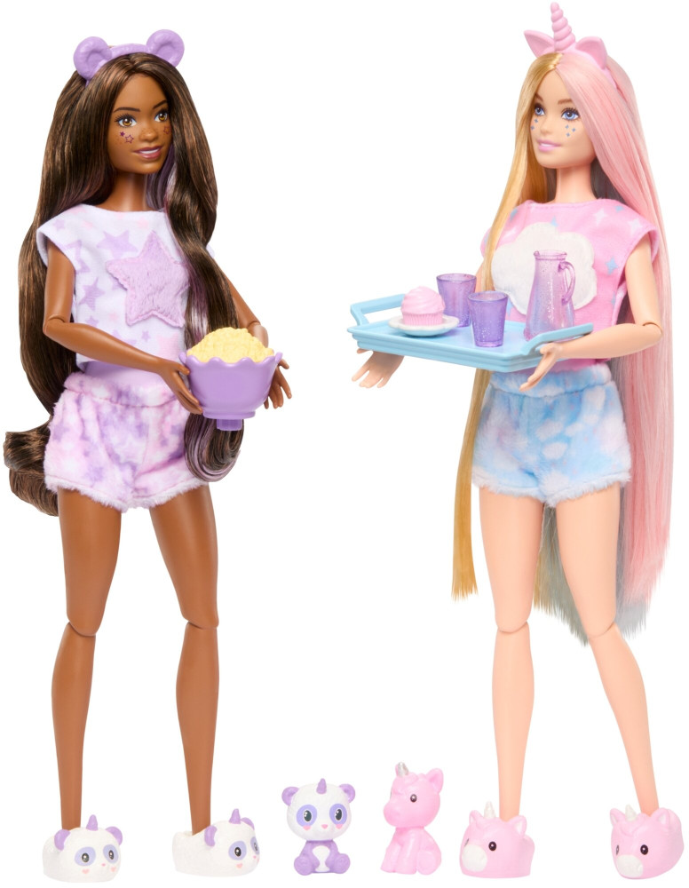 Лялька Barbie Cutie Reveal Slumber Party HRY15