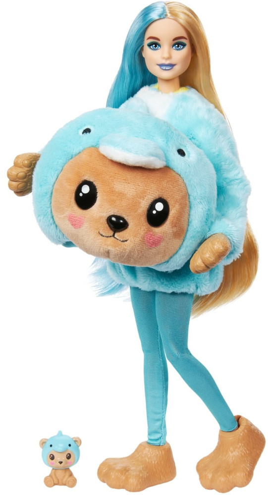 Лялька Barbie Cutie Reveal Teddy Bear as Dolphin HRK25