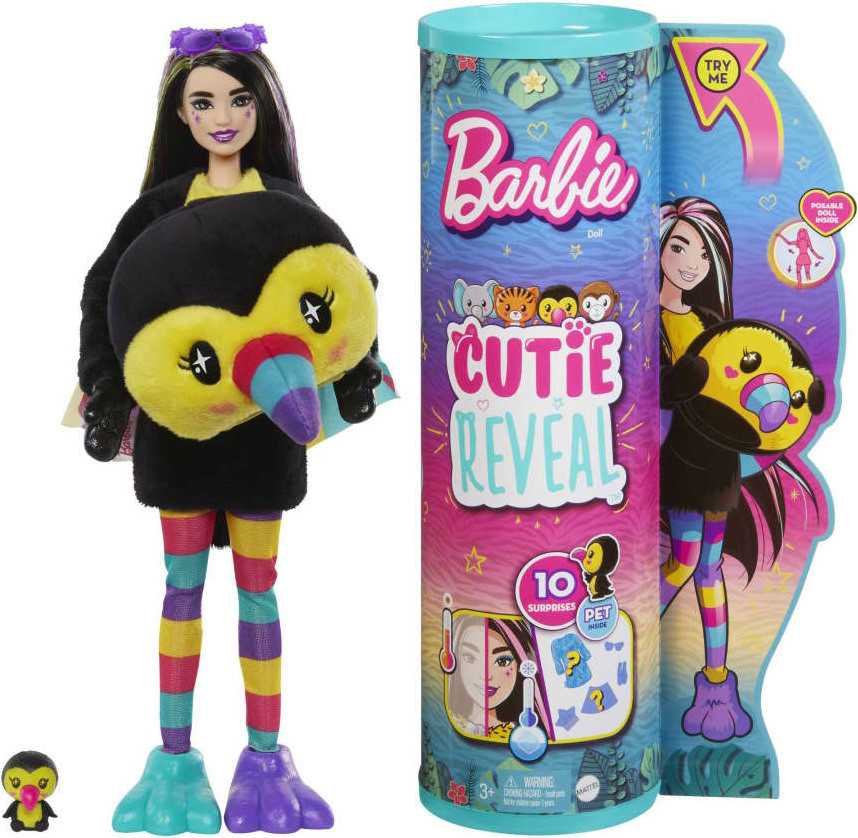 Лялька Barbie Cutie Reveal Chelsea Toucan HKR00