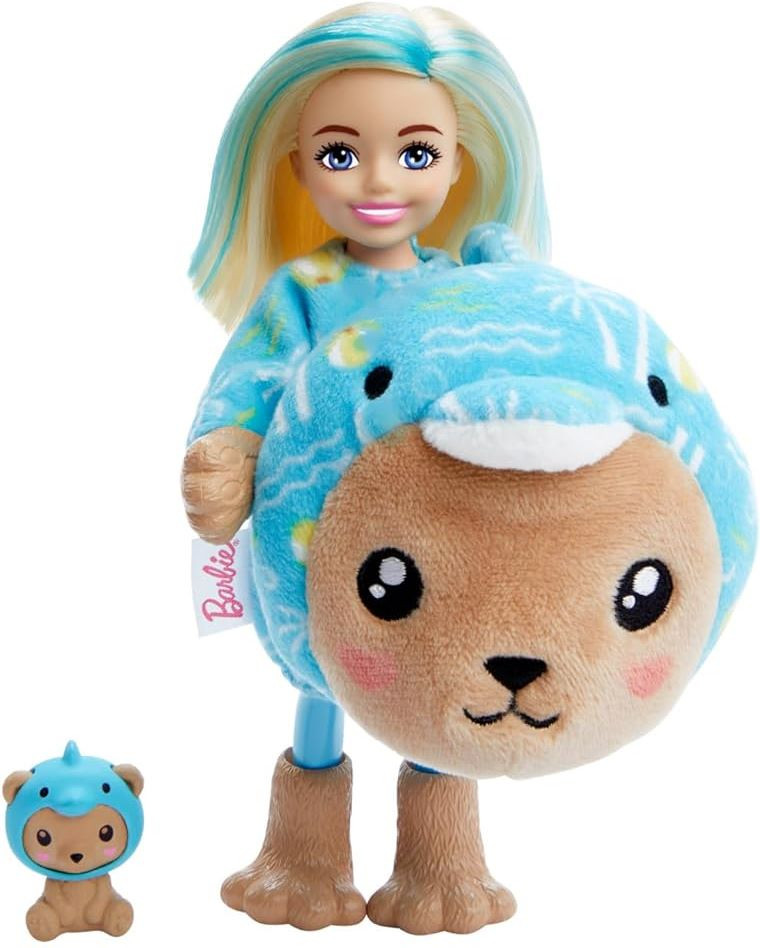 Лялька Barbie Cutie Reveal Chelsea Teddy Bear as Dolphin HRK30
