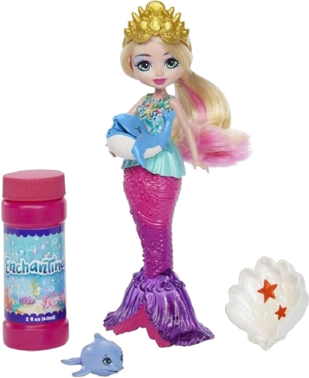 Лялька Enchantimals Bubblin Atlantia Mermaid Spurt and Spray HFT24