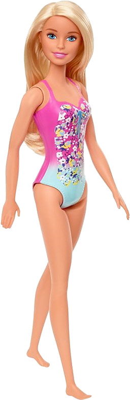 Кукла Barbie Blonde Wearing Swimsuit GHW37