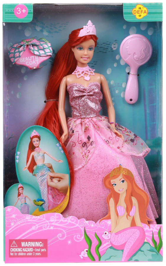 Кукла DEFA Beautiful Princess Mermaid 8188